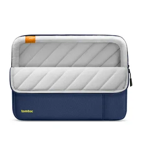ED185   Tomtoc A13E2B2 - A13F2B2 16 Lacivert Defender-A13 Notebook Kılıfı